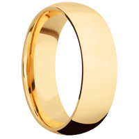 10K Yellow Gold + Polish Finish