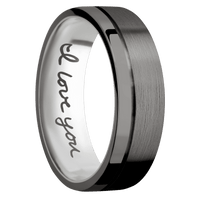 Tantalum Noir + Satin , Polish Finish + Titanium