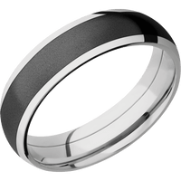 14K White Gold + Polish Finish