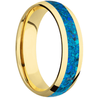 10K Yellow Gold + Polish Finish