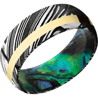 Woodgrain + Acid Finish + Abalone