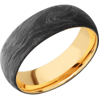 Forged Carbon Fiber + None Finish + 18K Yellow Gold