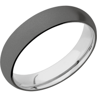 Tantalum Noir + Sand Finish + Palladium Silver