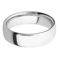 10K White Gold + Polish Finish