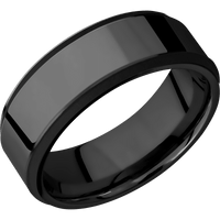 Zirconium + Polish , Satin Finish