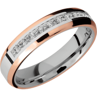 14K White Gold + Polish , Polish Finish