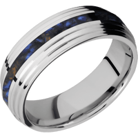 14K White Gold + Polish , Polish Finish