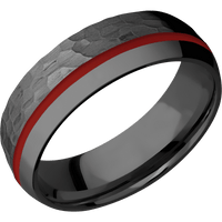 Zirconium + Hammer , Polish Finish