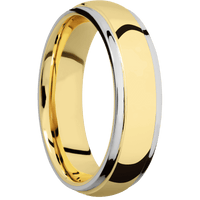10K Yellow Gold + Polish , Polish Finish