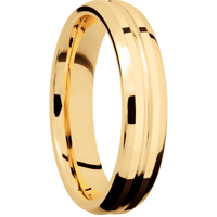 18K Yellow Gold + Polish , Polish Finish