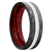 Forged Carbon Fiber + None Finish + Blood Wood