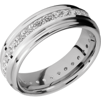 10K White Gold + Polish , Polish Finish