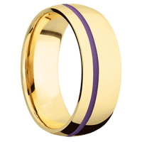 10K Yellow Gold + Polish , Polish Finish