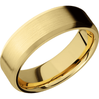 22K Yellow Gold + Satin , Satin Finish