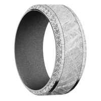 Platinum + Treebark1 , Polish Finish + Gun Metal Grey