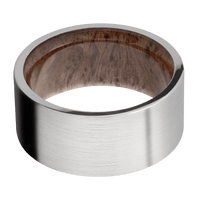10K White Gold + Satin Finish + Pyinmaburl