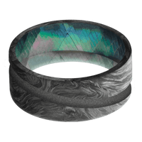 Forged Carbon Fiber + None Finish + Black Mother of Pearl