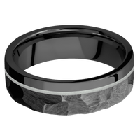 Zirconium + Rock , Polish Finish