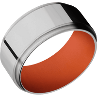 Titanium + Polish , Satin Finish + Hunter Orange