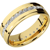 10K Yellow Gold + Polish , Polish Finish