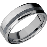 Titanium + Hammer , Bead Finish