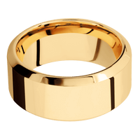 22K Yellow Gold + Polish , Polish Finish