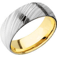 Woodgrain + Polish Finish + 18K Yellow Gold