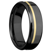 Zirconium + Polish , Bead Finish