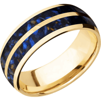 10K Yellow Gold + Polish Finish