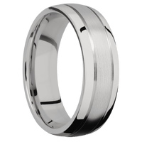 Titanium + Satin , Polish Finish