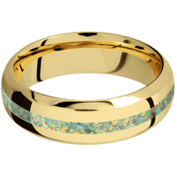10K Yellow Gold + Polish , Polish Finish