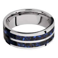 10K White Gold + Polish Finish