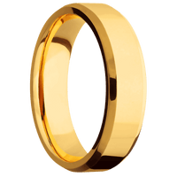 22K Yellow Gold + Polish , Polish Finish