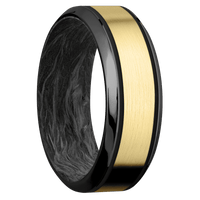 Zirconium + Polish , Polish Finish + Forged Carbon Fiber