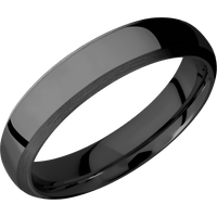 Zirconium + Polish , Satin Finish