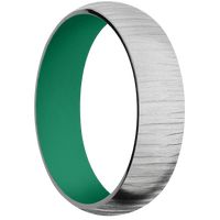 Titanium + Treebark1 Finish + Green