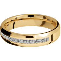 10K Yellow Gold + Polish , Polish Finish