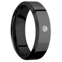 Zirconium + Polish , Bead Finish