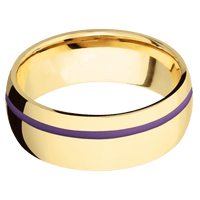 10K Yellow Gold + Polish , Polish Finish