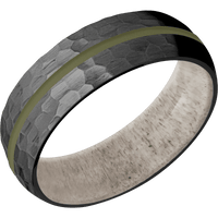 Zirconium + Hammer Finish + Antler