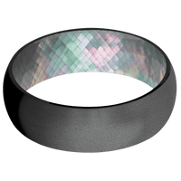 Zirconium + Bead Finish + Black Mother of Pearl