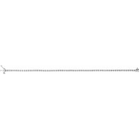 14K White Gold 2 CTW Lab-Grown Diamond Line 7 1/4" Bracelet