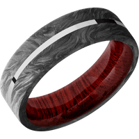Forged Carbon Fiber + None Finish + Blood Wood