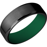Zirconium + Satin , Polish Finish + Green