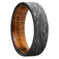 Forged Carbon Fiber + None Finish + Desert Iron Wood