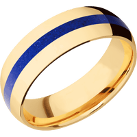 14K Yellow Gold + Polish Finish