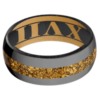Zirconium + Polish Finish + Gold