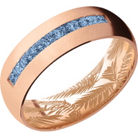 14K Rose Gold + Anglesatin Finish