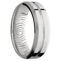 10K White Gold + Polish , Polish Finish