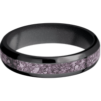 Zirconium + Polish , Polish Finish + Dark Grey